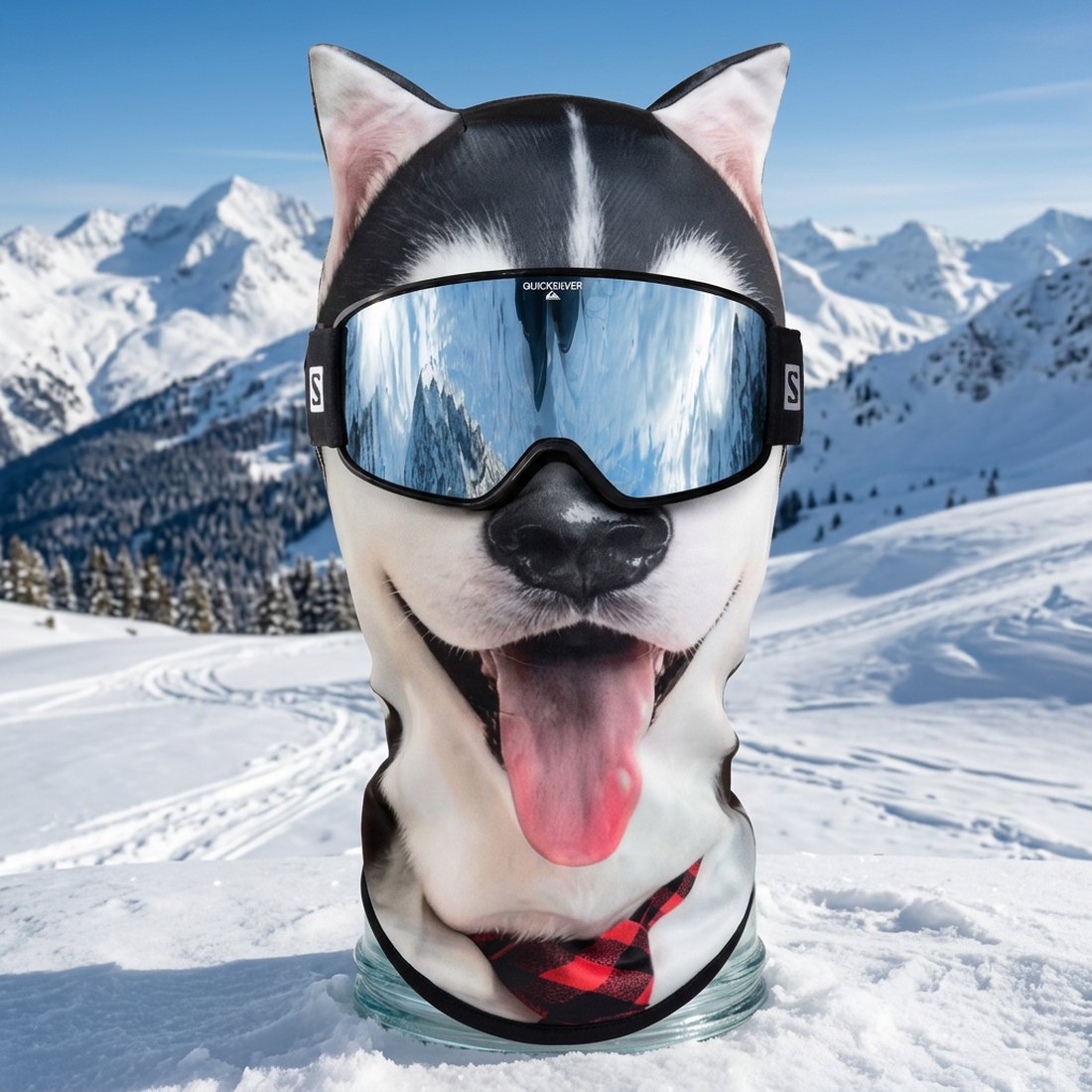 Kai the husky Pawclavas ski mask